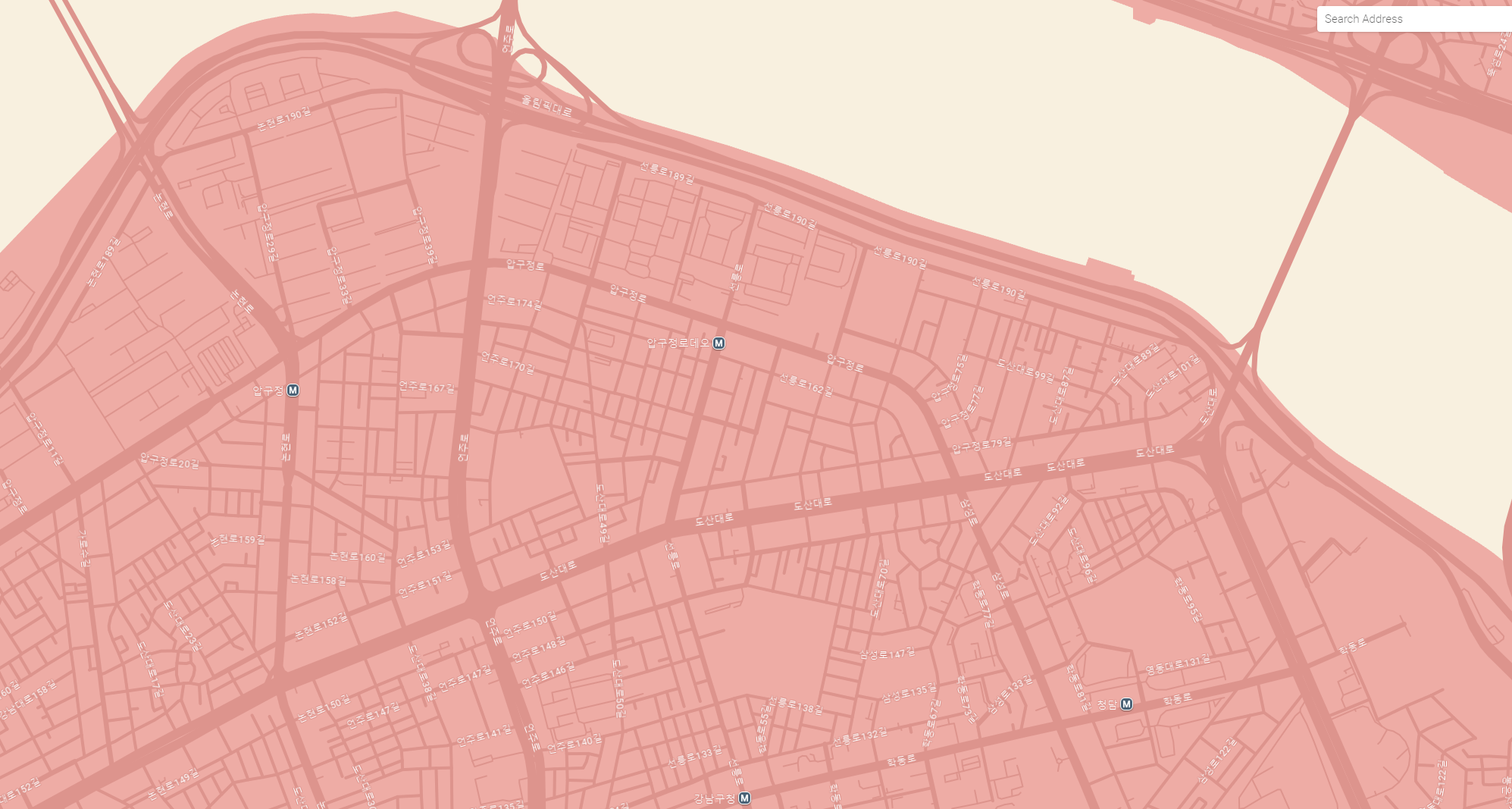 The Finger Group 위치 지도